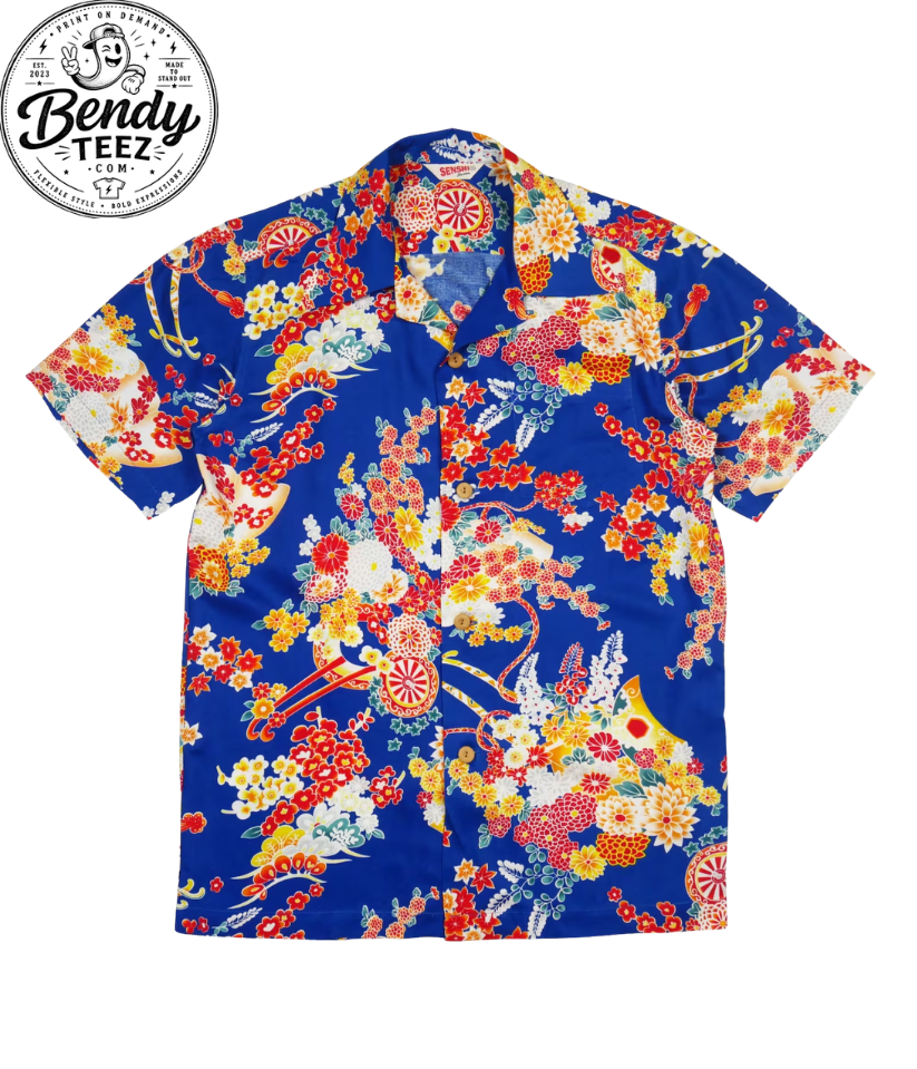 Vintage Floral Shirt – Retro Romantic Button Up
