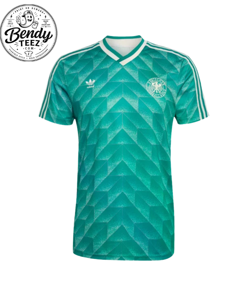 Germany Football Retro Jersey Ban – Vintage Soccer Style Shirt