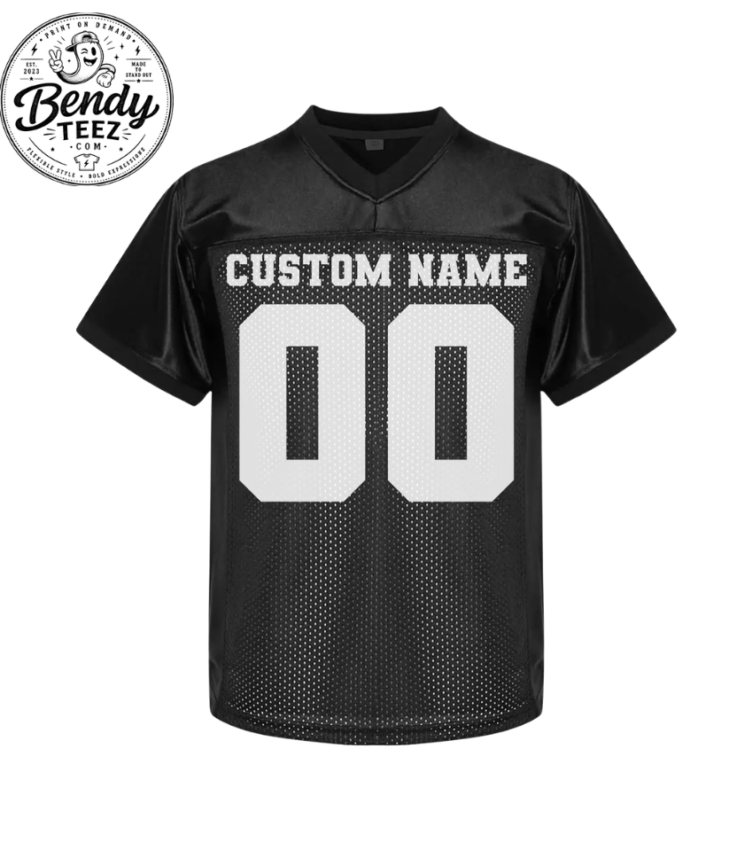 Personalized Football Jersey – Name & Number Team Sports Shirt